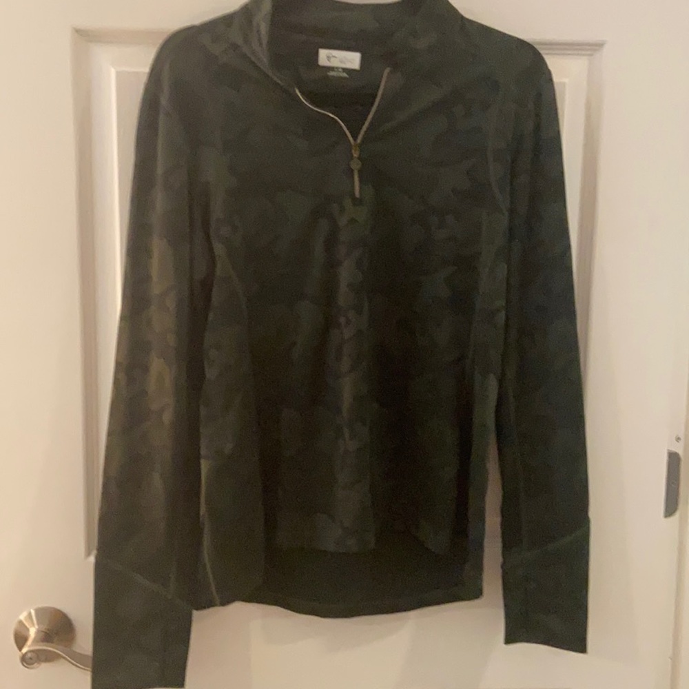 Greg Norman 3/4 quarter zipper pull over